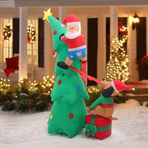 Inflatable on sale christmas archway